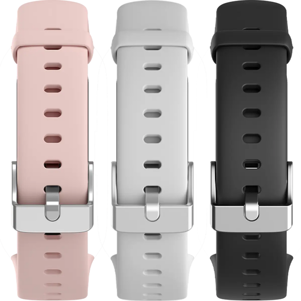 Replacement Silicone Band for GENERIK SMART GTL2 Fitness Tracker, 3-Styles Bundle