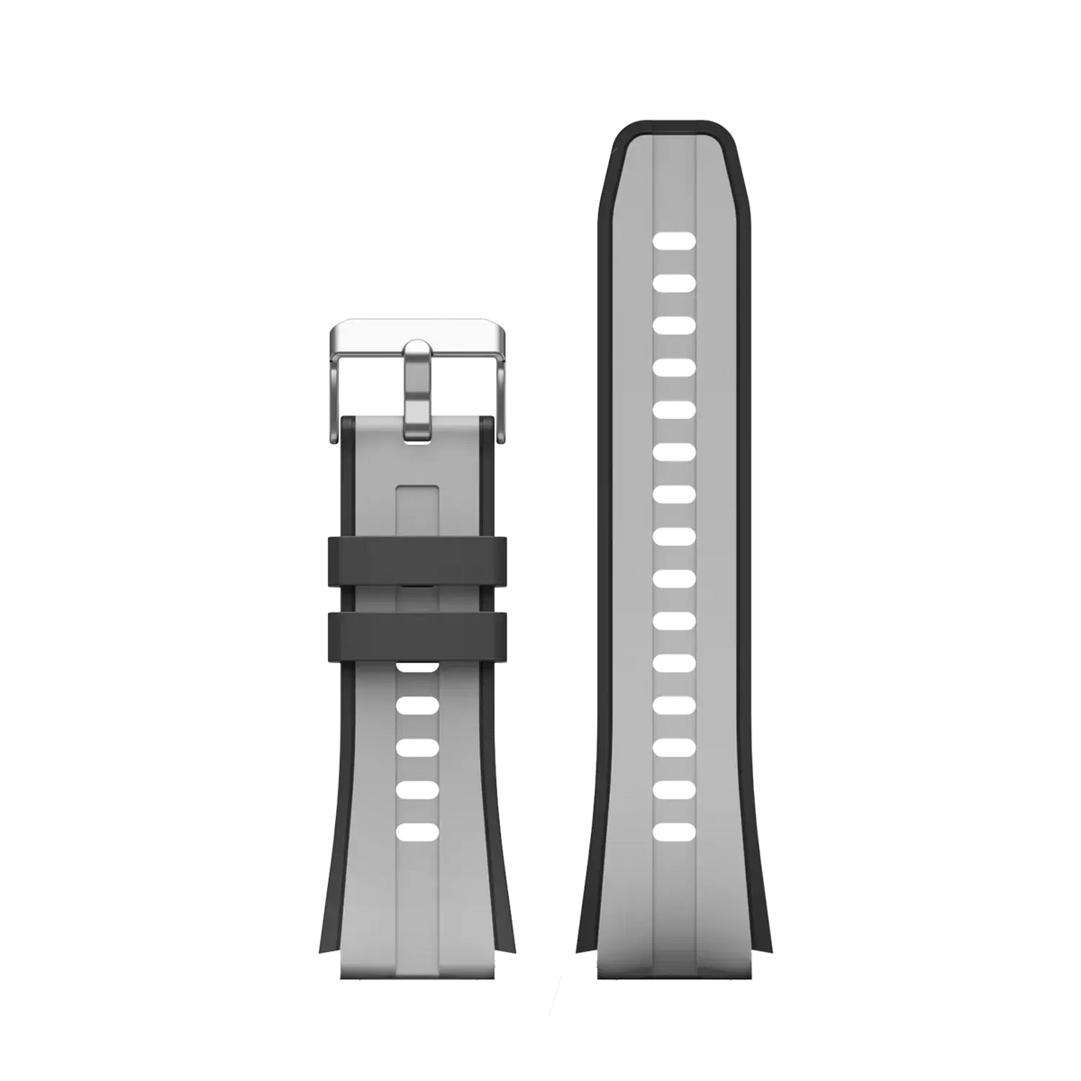 Replacement Explorer Silicone Band for GENERIK SMART Smart Watch, 22mm width